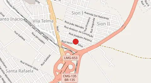 Mapa de Vila Sion
