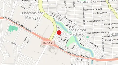 Mapa de Residencial Parque Sul