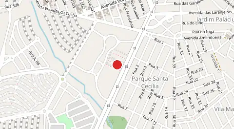 Mapa de Recanto do Cerrado