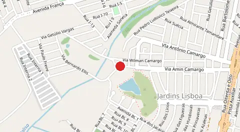 Mapa de Condomínio Amin Camargo
