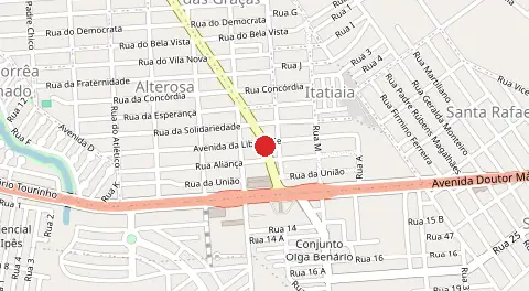 Mapa de Alterosa
