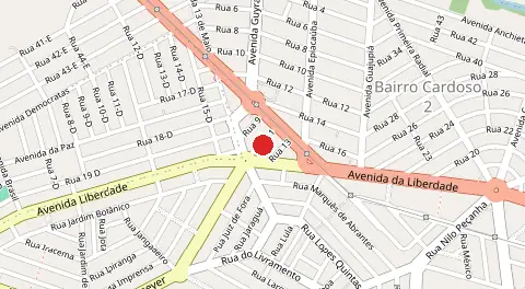 Mapa de Cardoso
