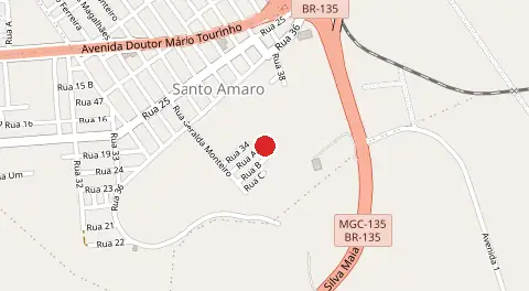 Mapa de Santo Amaro