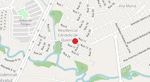 Mapa de Candido Queiroz