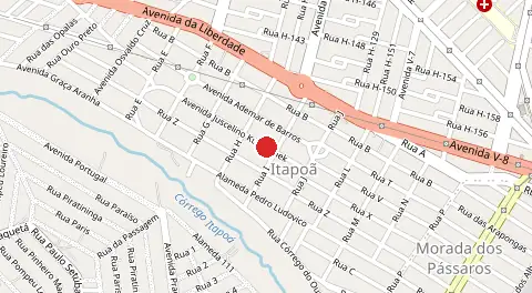 Mapa de Itapua