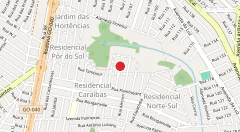 Mapa de Por do Sol
