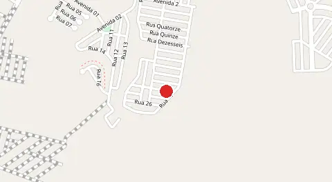 Mapa de Residencial Sul