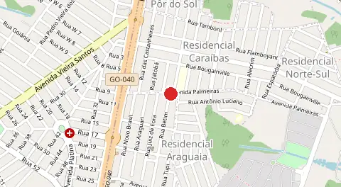 Mapa de Belo Horizonte Sul