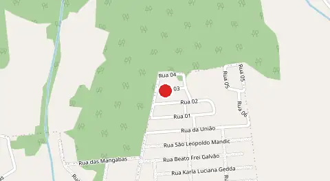 Mapa de Residencial Aurora das Mansoes