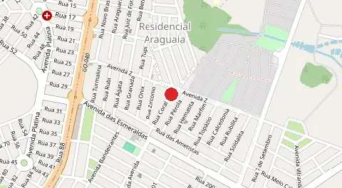 Mapa de Serra das Brisas