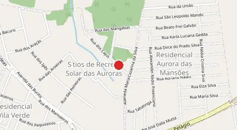 Mapa de Solar das Auroras