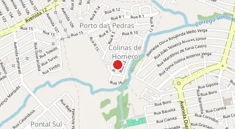 Mapa de Colinas de Homero