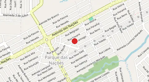 Mapa de Jardim Veneza