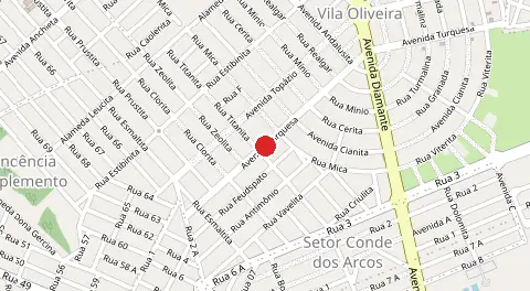Mapa de Pontal Sul I
