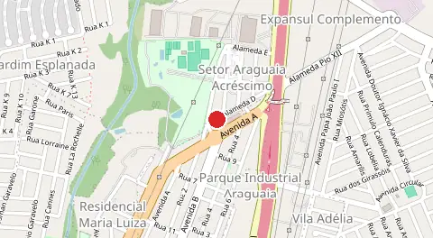 Mapa de Araguaia Acrescimo