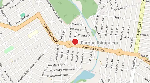 Mapa de Ibirapuera