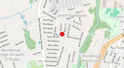 Mapa de Esplanada