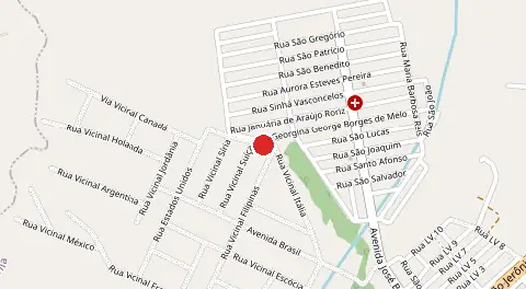 Mapa de Prive das Oliveiras