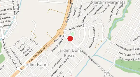 Mapa de Dom Bosco