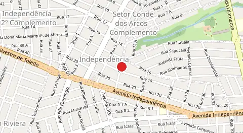 Mapa de Independencia