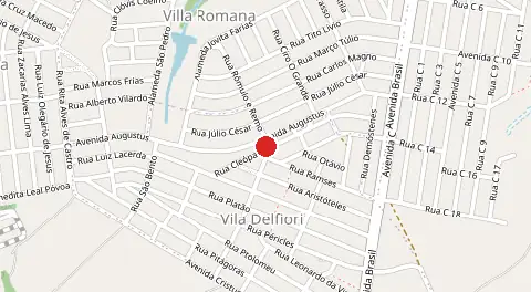 Mapa de Romana
