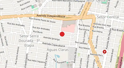 Mapa de Serra Dourada