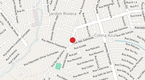 Mapa de Colina Azul