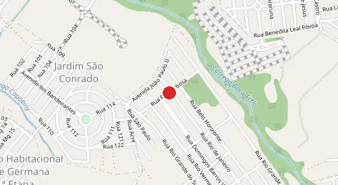Mapa de Quinta da Boa Vista