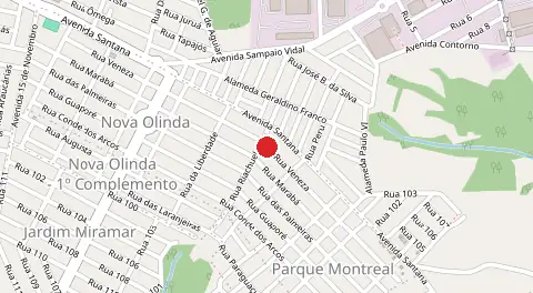 Mapa de Montreal