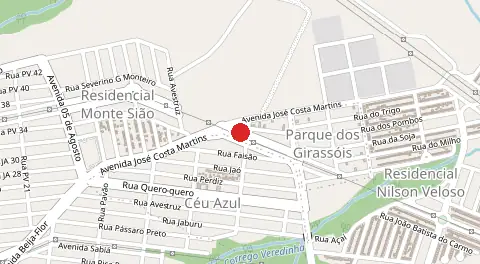 Mapa de Ceu Azul