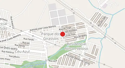 Mapa de Parque dos Girassois