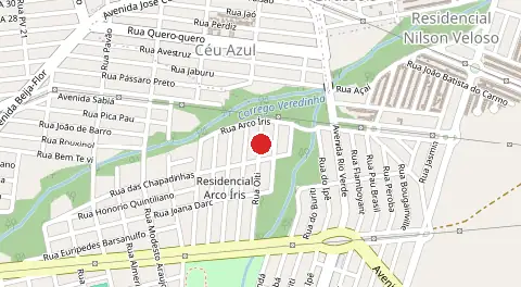 Mapa de Residencial Arco Iris