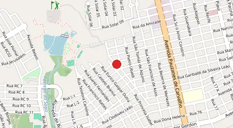 Mapa de Vila Andre Luiz