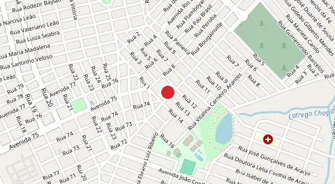 Mapa de Residencial Dona Gercina