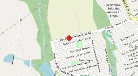 Mapa de Residencial Interlagos