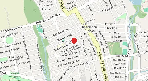 Mapa de Vila Serpro