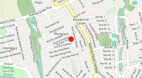 Mapa de Jardim Mondale