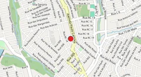 Mapa de Residencial Canaa
