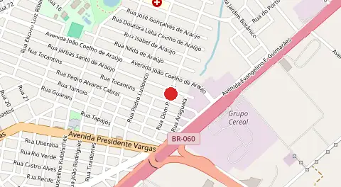 Mapa de Santo Agostinho