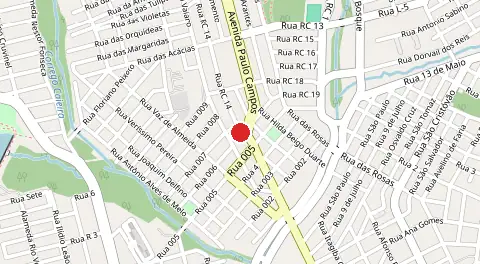 Mapa de Setor Central