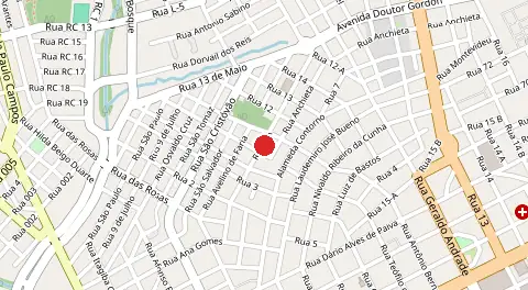 Mapa de Jardim Cruvinel