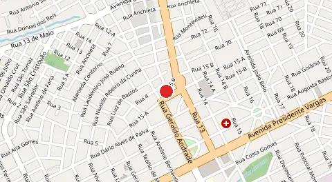 Mapa de Vila Gomes