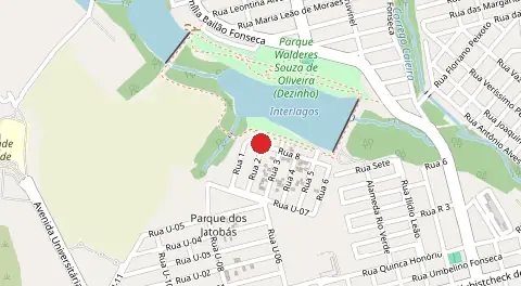 Mapa de Parque dos Jatobas