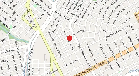 Mapa de Vila Olinda