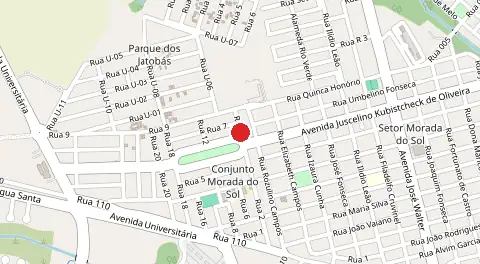 Mapa de Conjunto Morada do Sol