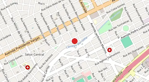 Mapa de Jardim Goias
