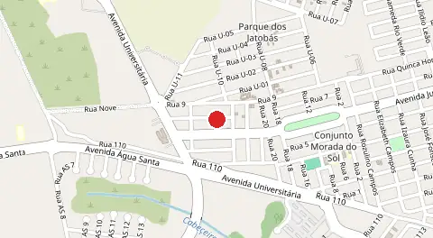Mapa de Bairro Residencial Tocantins
