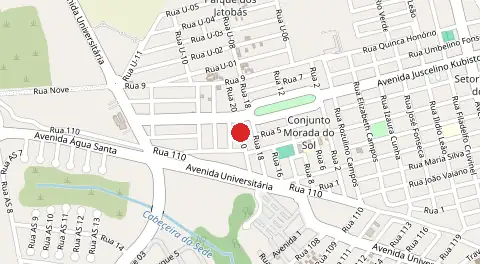 Mapa de Residencial Tocantins