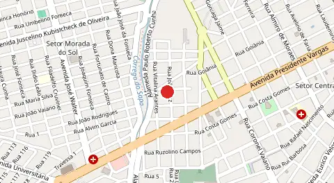 Mapa de Residencial Engracia Vaz
