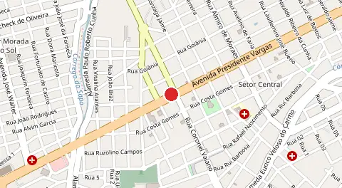 Mapa de Centro